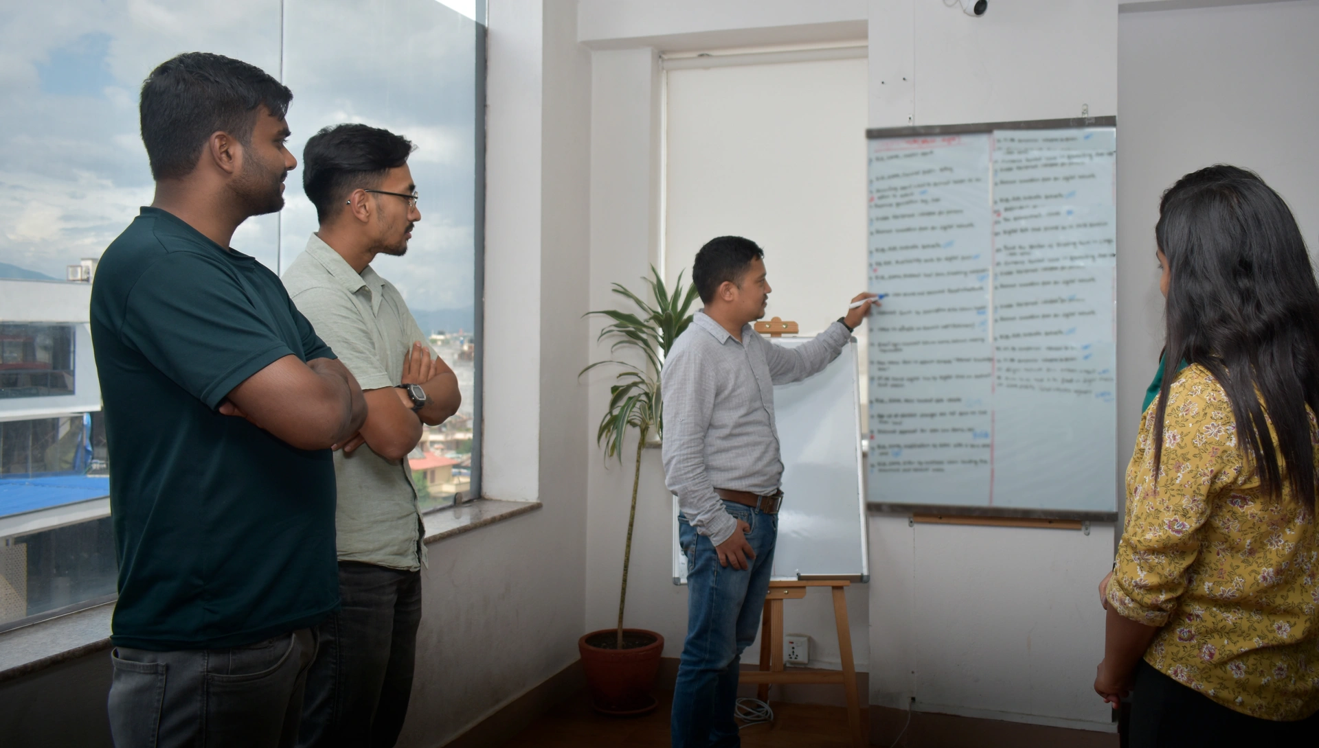 Team planning session