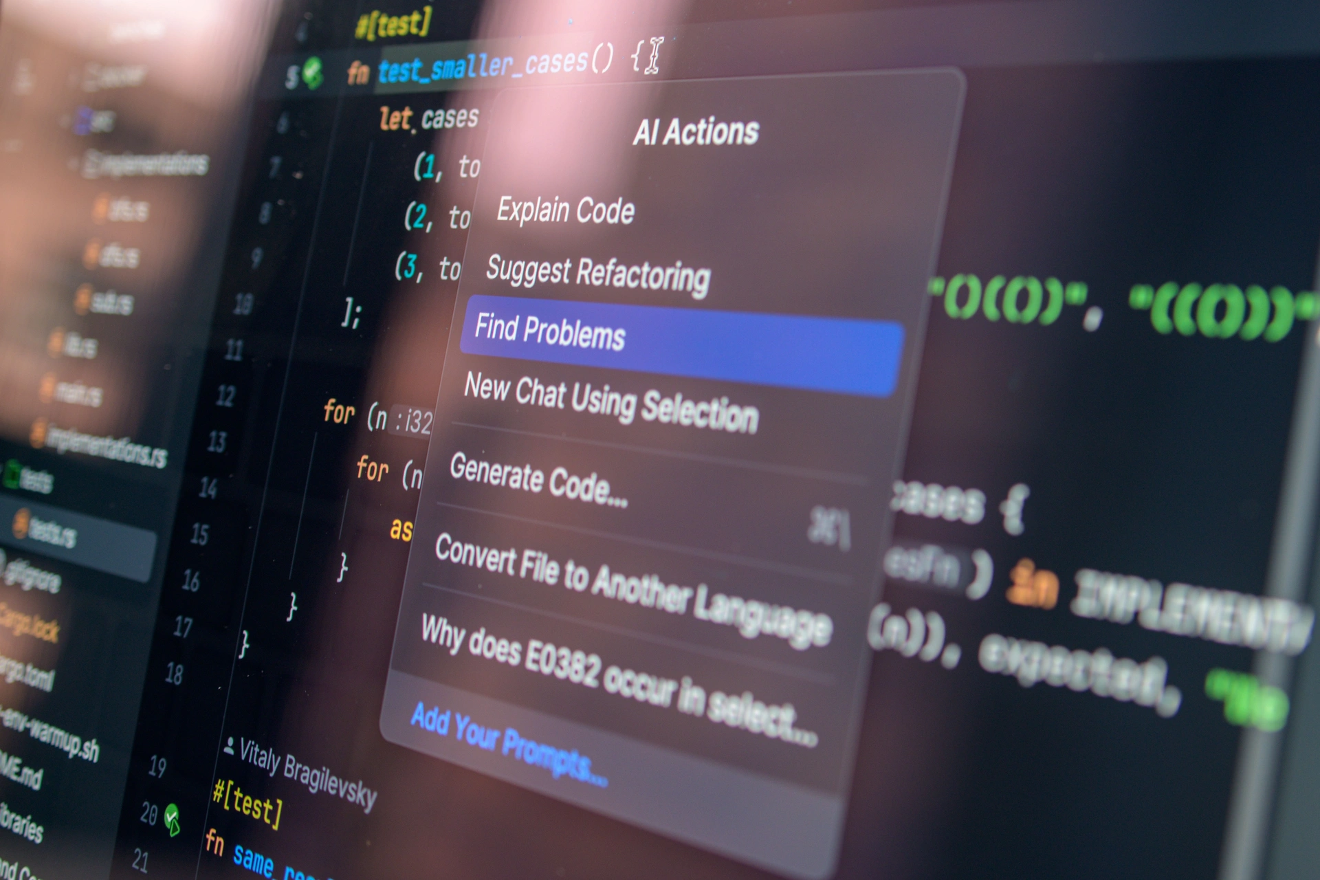 Bug tracking system